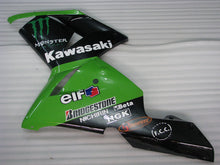 Cargar imagen en el visor de la galería, Green and Black Monster - NINJA ZX-10R 04-05 Fairing Kit
