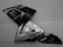 Cargar imagen en el visor de la galería, Silver and Black Monster - NINJA ZX-10R 04-05 Fairing Kit
