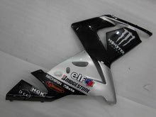 Cargar imagen en el visor de la galería, Silver and Black Monster - NINJA ZX-10R 04-05 Fairing Kit