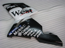 Cargar imagen en el visor de la galería, Black and White West - NINJA ZX-10R 04-05 Fairing Kit