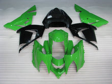 Cargar imagen en el visor de la galería, Green and Black No decals - NINJA ZX-10R 04-05 Fairing Kit