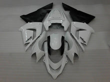 Cargar imagen en el visor de la galería, White and Matte Black Factory Style - NINJA ZX-10R 04-05 Fairing Kit