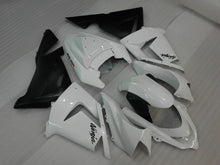 Cargar imagen en el visor de la galería, White and Matte Black Factory Style - NINJA ZX-10R 04-05 Fairing Kit