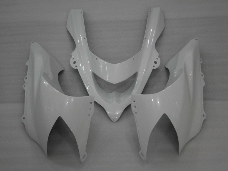 White and Matte Black Factory Style - NINJA ZX-10R 04-05 Fairing Kit