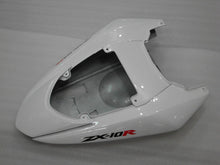 Cargar imagen en el visor de la galería, White and Matte Black Factory Style - NINJA ZX-10R 04-05 Fairing Kit