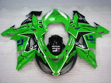Cargar imagen en el visor de la galería, Green and Black alpinestars - NINJA ZX-10R 06-07 Fairing Kit