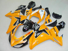 Cargar imagen en el visor de la galería, Yellow and Black alpinestars - NINJA ZX-10R 06-07 Fairing Kit