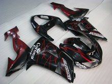 Cargar imagen en el visor de la galería, Black and Red Corona - NINJA ZX-10R 06-07 Fairing Kit
