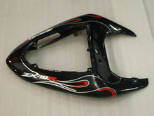 Cargar imagen en el visor de la galería, Black and Red Flame - NINJA ZX-10R 06-07 Fairing Kit