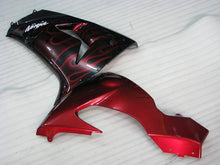 Cargar imagen en el visor de la galería, Black Red Flame - NINJA ZX-10R 06-07 Fairing Kit