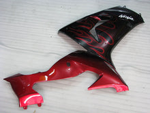 Cargar imagen en el visor de la galería, Black Red Flame - NINJA ZX-10R 06-07 Fairing Kit
