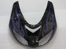 Cargar imagen en el visor de la galería, Black and Purple Flame - NINJA ZX-10R 06-07 Fairing Kit