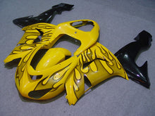 Cargar imagen en el visor de la galería, Yellow and Black Flame - NINJA ZX-10R 06-07 Fairing Kit