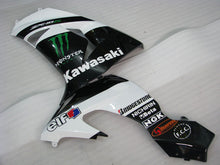 Cargar imagen en el visor de la galería, White and Black Monster - NINJA ZX-10R 06-07 Fairing Kit