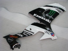 Cargar imagen en el visor de la galería, White and Black Monster - NINJA ZX-10R 06-07 Fairing Kit