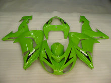 Cargar imagen en el visor de la galería, Green and Black Factory Style - NINJA ZX-10R 06-07 Fairing Kit