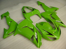 Cargar imagen en el visor de la galería, Green and Black Factory Style - NINJA ZX-10R 06-07 Fairing Kit