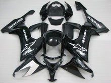 Cargar imagen en el visor de la galería, Black and White alpinestars - NINJA ZX-10R 08-10 Fairing Kit