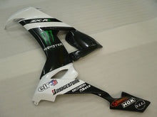 Cargar imagen en el visor de la galería, White and Black Monster - NINJA ZX-10R 08-10 Fairing Kit