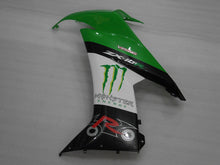 Cargar imagen en el visor de la galería, Green and Black White Monster - NINJA ZX-10R 08-10 Fairing Kit