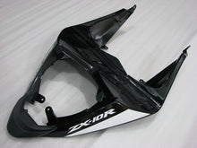 Cargar imagen en el visor de la galería, Green and Black White Factory Style - NINJA ZX-10R 08-10 Fairing Kit
