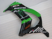 Cargar imagen en el visor de la galería, Green and Black Monster - NINJA ZX-10R 11-15 Fairing Kit