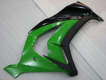 Cargar imagen en el visor de la galería, Green Black and Matte Black Factory Style - NINJA ZX-10R 11-15 Fairing Kit