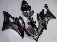 Cargar imagen en el visor de la galería, Matte Black and Grey Factory Style - YZF-R6 06-07 Fairing Kit Vehicles &amp; Parts &gt; Vehicle Parts &amp; Accessories &gt; Motor