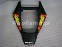 Cargar imagen en el visor de la galería, Matte Black and Orange Rossi- CBR1000RR 04-05 Fairing Kit -