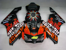 Cargar imagen en el visor de la galería, Matte Black and Orange Rossi- CBR1000RR 04-05 Fairing Kit -