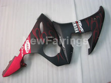 Cargar imagen en el visor de la galería, Matte Black and Red Flame - YZF-R6 03-04 Fairing Kit Vehicles &amp; Parts &gt; Vehicle Parts &amp; Accessories &gt; Motor Vehicle
