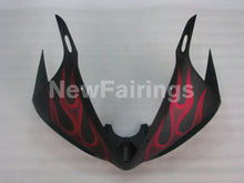 Cargar imagen en el visor de la galería, Matte Black and Red Flame - YZF-R6 03-04 Fairing Kit Vehicles &amp; Parts &gt; Vehicle Parts &amp; Accessories &gt; Motor Vehicle