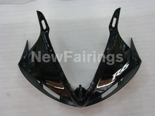 Cargar imagen en el visor de la galería, Matte Black and Gloss Black with White Decals Factory Style - YZF-R6 03-04 Fairing Kit Vehicles &amp; Parts &gt; Vehicle Parts