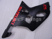 Cargar imagen en el visor de la galería, Matte Black with Red Decals Factory Style - GSX-R600 01-03