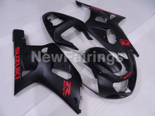Cargar imagen en el visor de la galería, Matte Black with Red Decals Factory Style - GSX-R600 01-03
