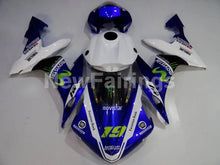 Cargar imagen en el visor de la galería, Number 19 White and Blue Black Monster - YZF-R1 04-06