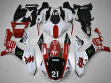 Cargar imagen en el visor de la galería, Number 21 Red and White Black Monster - YZF-R1 15-19 Fairing Kit Vehicles &amp; Parts &gt; Vehicle Parts &amp; Accessories &gt; Motor