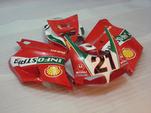 Cargar imagen en el visor de la galería, Number 21 Red and White Shell - Ducati 748/916/996/998