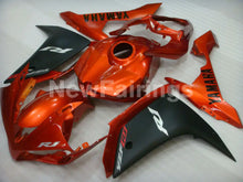 Cargar imagen en el visor de la galería, Orange Matte Black Factory Style - YZF-R1 07-08 Fairing Kit