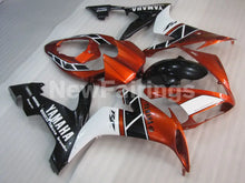 Cargar imagen en el visor de la galería, Orange White Black Factory Style - YZF-R1 04-06 Fairing Kit