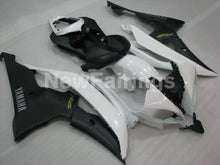 Cargar imagen en el visor de la galería, Pearl White and Matte Black Factory Style - YZF-R6 08-16 Fairing Kit Vehicles &amp; Parts &gt; Vehicle Parts &amp; Accessories &gt;