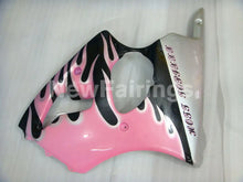 Cargar imagen en el visor de la galería, Pink and Black Flame NINJA ZX 6R 00 02 Fairing Kit Vehicles