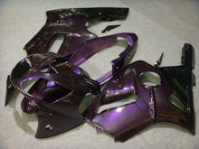 Cargar imagen en el visor de la galería, Purple and Black Flame - NINJA ZX-12R 02-04 Fairing Kit