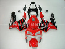 Cargar imagen en el visor de la galería, Red and Black Factory Style - CBR600RR 03-04 Fairing Kit -