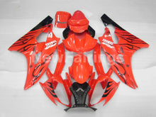Cargar imagen en el visor de la galería, Red and Black Flame- YZF-R6 06-07 Fairing Kit Vehicles &amp; Parts &gt; Vehicle Parts &amp; Accessories &gt; Motor Vehicle Parts &gt;