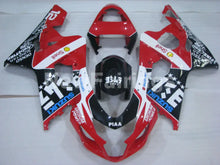 Cargar imagen en el visor de la galería, Red and Black White Factory Style - GSX-R750 04-05 Fairing
