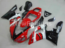Cargar imagen en el visor de la galería, Red and Black White Factory Style - YZF-R1 98-99 Fairing