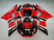 Cargar imagen en el visor de la galería, Red and Black White Factory Style - YZF-R6 98-02 Fairing Kit Vehicles &amp; Parts &gt; Vehicle Parts &amp; Accessories &gt; Motor