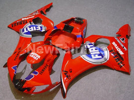 Red and Blue FIAT - YZF-R6 03-04 Fairing Kit Vehicles & Parts > Vehicle Parts & Accessories > Motor Vehicle Parts >