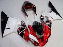 Cargar imagen en el visor de la galería, Red and White Black Factory Style - YZF-R1 00-01 Fairing